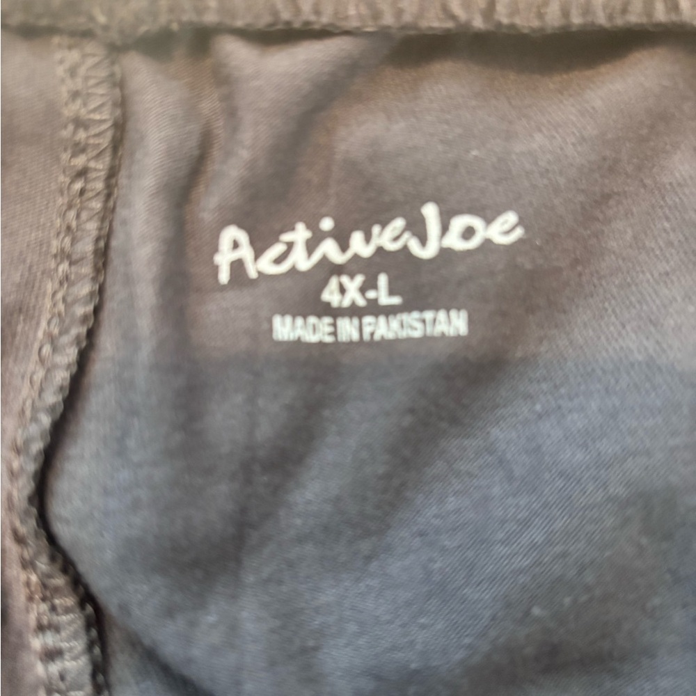 Active USA Men's Charcoal Lounge Pants - Picture 2 of 7